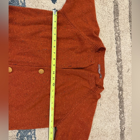 The Veil Orange Cardigan Size M - Picture 10 of 13